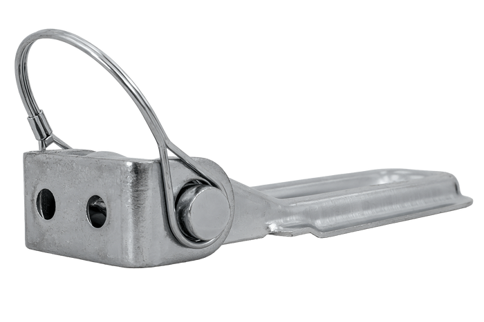 Cerniera laterale con maniglia e bullone WINTERHOFF BSCH 10-17-170+BSCHG 10-17-B+BSCHG 10-17-B montaggio laterale rimorchio completo