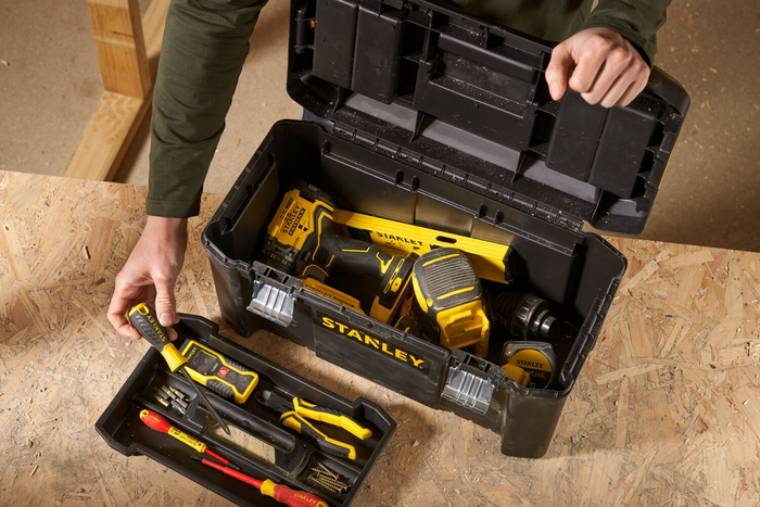 Cassetta degli attrezzi STANLEY ESSENTIAL STST1-75521 480x250x250mm 16,8l