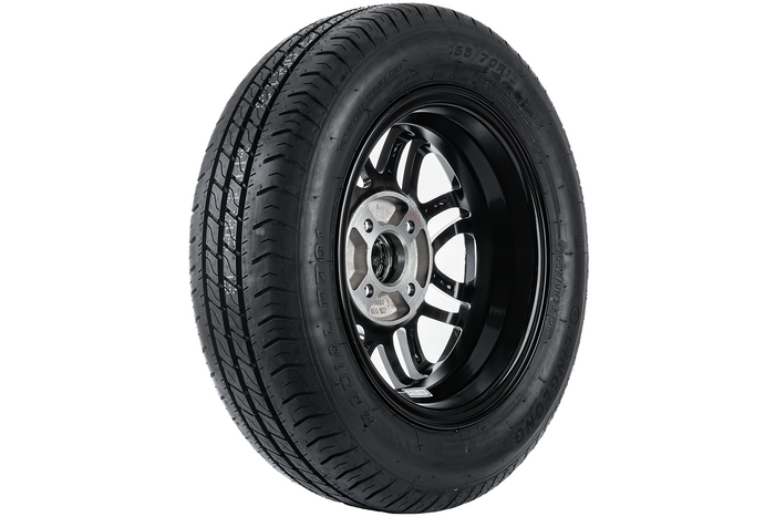 Ruota per rimorchio LINGLONG TIRE 155/70 R13 75N ALU UNITRAILER RIM 4Jx13" 4x100 ET:30