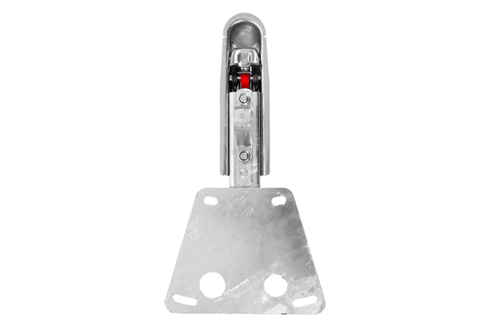 Gancio di traino AL-KO AK7 75VR per rimorchio da 750 kg con timone a V.