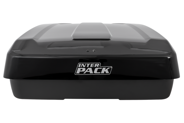 Box da tetto Inter Pack Monsun PRO M, nero metallizzato