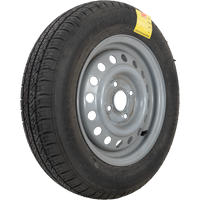 OUTLET Ruota per rimorchio PNEUMATICO KENDA 145/80 R13 78N CERCHIO KENDA 4Jx13&quot;H2 4x100 ET:30