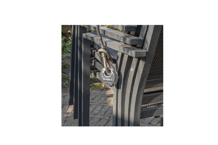 Lucchetto rotondo con combinazione ProPlus 341317, lucchetto ad archetto con codice 70mm