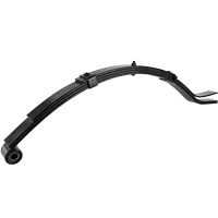Molla a 4 foglie per rimorchi da 76,5 cm e 375 kg.