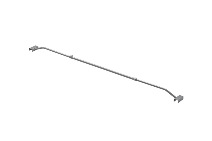 Staffa per telone piatto per rimorchio ProPlus 340918V01 regolabile da 152 a 220 cm