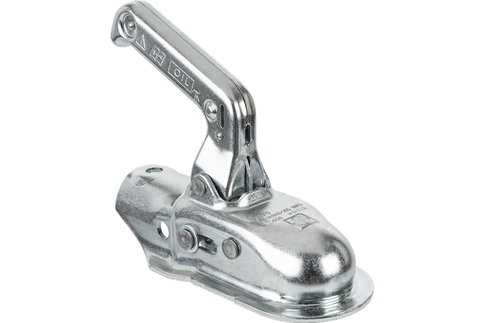 Gancio a sfera WINTERHOFF WW13-N per rimorchio da 1500 kg con timone tubolare da 45 mm