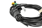 Set luci: luci posteriori ASPÖCK + luci di posizione laterali ASPÖCK + cablaggio MANTES 7m 7 PIN + connettori rapidi