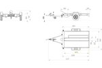 Rimorchio per moto 316x220 UNITRAILER MOTO 1 GVWR 750 kg