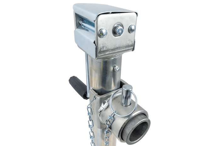 Supporto manovella UNITRAILER TJ5002 per rimorchio a pianale da 1300 kg