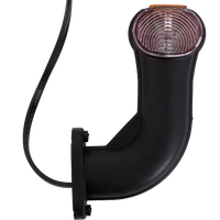 ASPÖCK SUPERPOINT II luce di posizione destra su braccio in gomma