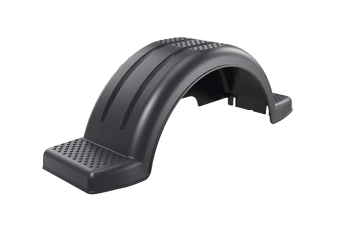 Parafango per rimorchio per barca 14" DOMAR D20430 passaruota 1080/255mm