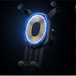 Supporto per telefono da auto BASEUS Stable Gravitional con ricarica wireless Qi da 15 W per la bocchetta dell'aria