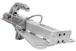 Gancio di traino KNOTT K7.5-H+KZE7.5 con supporto e cavo per rimorchio da 750 kg con timone a V.
