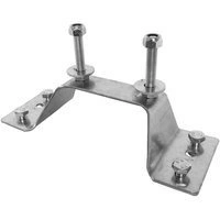 Supporto ruota di scorta per rimorchio Unitrailer Garden Trailer kipp