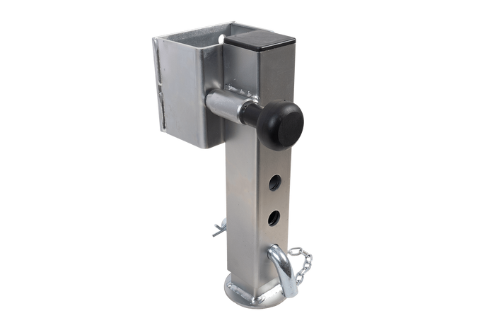 Supporto a manovella estensibile UNITRAILER JL1 per rimorchio pianale da 1500 kg, 346-576 mm