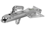 Gancio di traino AL-KO AK7 75VR per rimorchio da 750 kg con timone a V.