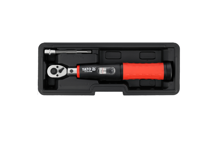 Set di chiavi dinamometriche YATO da 1/4" 5–25 Nm, 11 pezzi