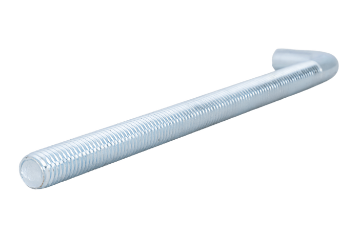 Gancio da cantiere DROMET HP M10x170 con estremità angolata (dritto)