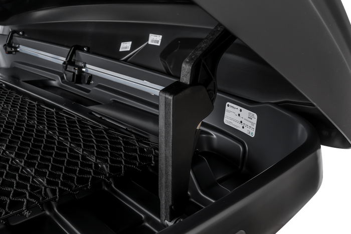 Box da tetto Inter Pack Monsun PRO L, nero opaco