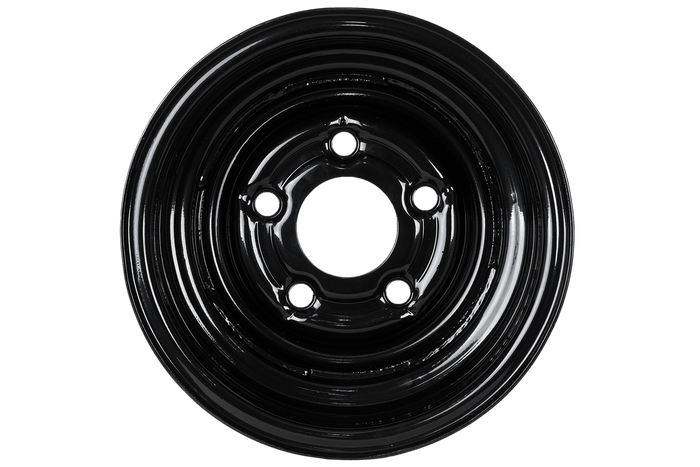 Cerchio in acciaio per rimorchio UNITRAILER nero 6Jx10"H2 5x112 ET:-4