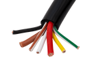 Cavo elettrico a sette conduttori HYBSZ QLY-S 2x4+5x1,5 - 1 m