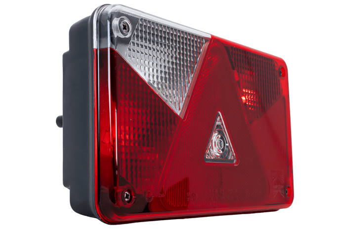 ASPÖCK Fanale posteriore Multipoint V, 7 funzioni, sinistro