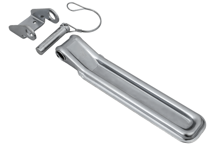 Cerniera laterale con maniglia WINTERHOFF BSCH 10-17-270+BSCHG 10-17-C montaggio laterale rimorchio completo