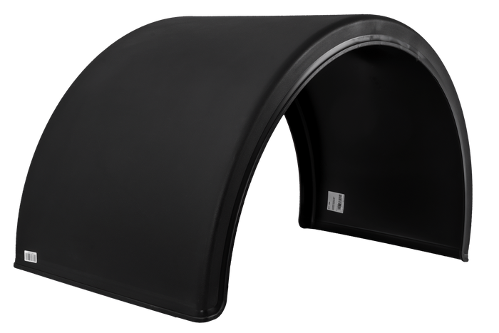 Parafango doppio per rimorchio 20-24,5" DOMAR DK1685 passaruota 1340/670mm