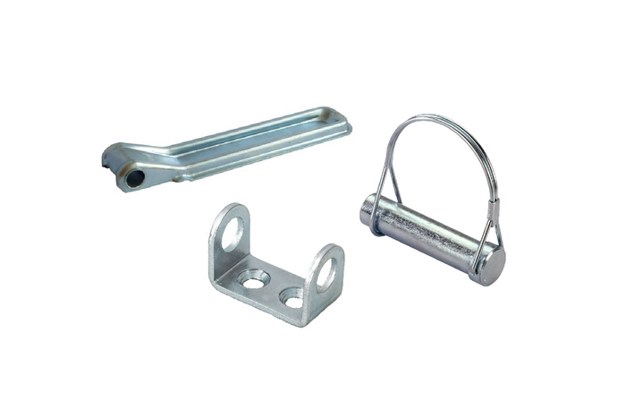 Cerniera laterale con maniglia e bullone WINTERHOFF BSCH 10-17-270+BSCHG 10-17-B+BSCHG 10-17-B montaggio laterale rimorchio completo