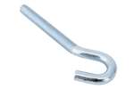 Gancio da cantiere DROMET HZ M10x120 con estremità aperta (piegata)