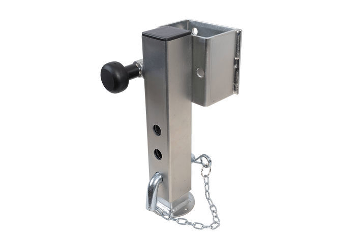 Supporto a manovella estensibile UNITRAILER JL1 per rimorchio pianale da 1500 kg, 346-576 mm