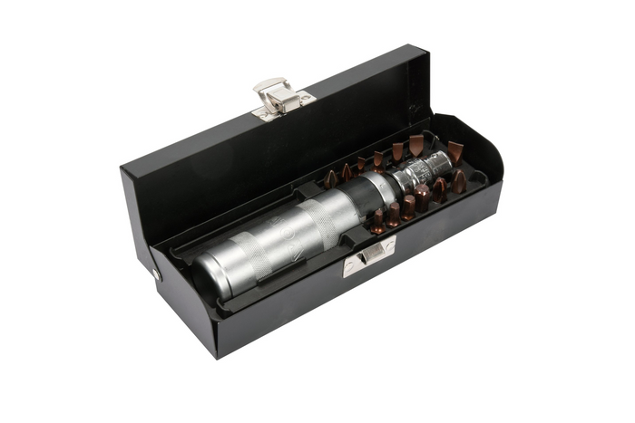 Set di cacciaviti a percussione con punte magnetiche YATO YT-28015, 15 pezzi.