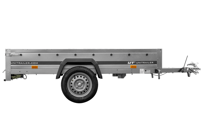 Rimorchio per auto 230x125 UNITRAILER GARDEN 230 KIPP