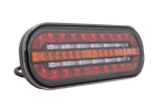 Fanale posteriore a LED FRISTOM FT-320, 3 funzioni universali