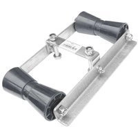 Rullo doppio centrale grigio KRZ2/60 per rimorchi nautici