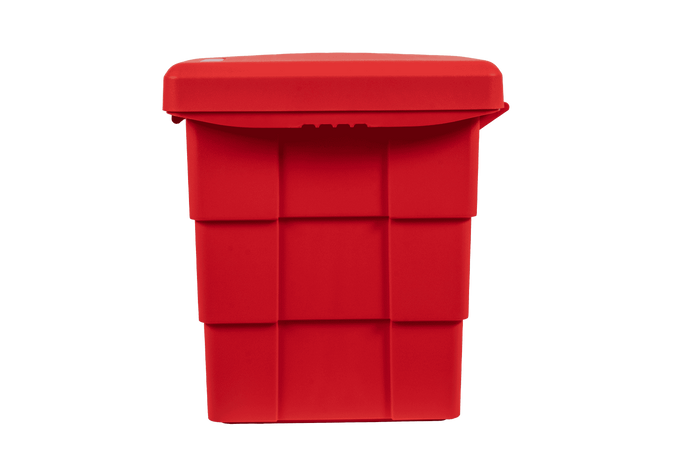 DAKEN 86014 PITBOX contenitore per materiali sfusi, per sabbia e sale stradale, dimensioni 655x570x520 mm, capacità 108,5 l.
