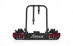 Atera Strada e-bike - portabici da gancio traino per 2 bici (nero)