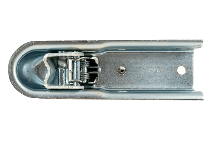 Gancio di traino KNOTT KQ14-B per rimorchio da 1400 kg con timone quadrato da 60 mm