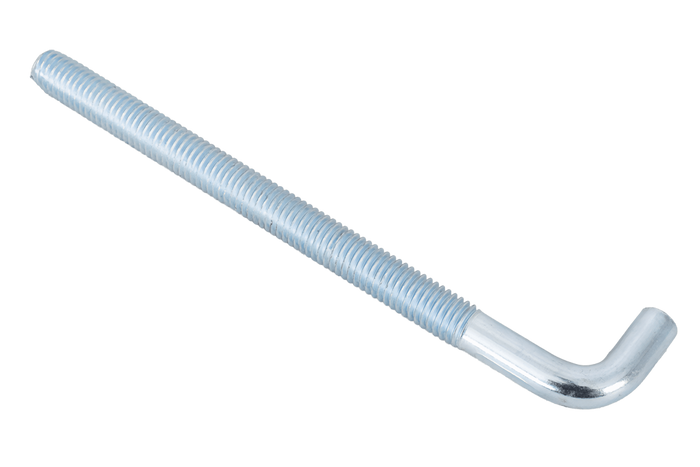 Gancio da cantiere DROMET HP M8x120 con estremità angolata (dritto)