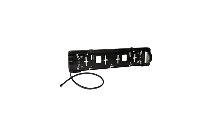 Cornice portatarga con illuminazione a LED ASPOCK 12/24V, cavo da 0,8 m