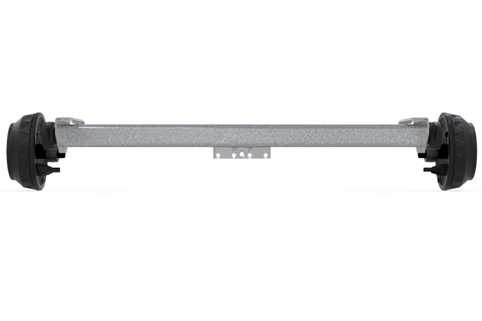 Assale frenato KNOTT VGB18MV per rimorchio/carro attrezzi 1800kg 1600mm 2070mm 5x112