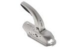 Gancio di traino KNOTT KK14-A per rimorchio da 1400 kg con timone tubolare da 50 mm.