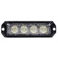 Lampada di segnalazione a LED KAMAR LW0025-ALR-1, luce lampeggiante arancione.