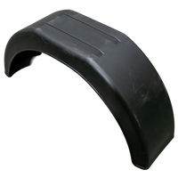 OUTLET Parafango rimorchio 13-14&quot; DOMAR D20122 passaruota piatto 770/200mm