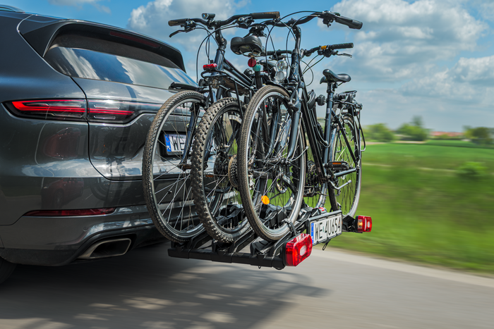Inter Pack Spider 3 Lite - portabici da gancio traino per 3 bici