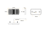 ASPÖCK 41-139 Fanale posteriore a LED, 4 funzioni universali