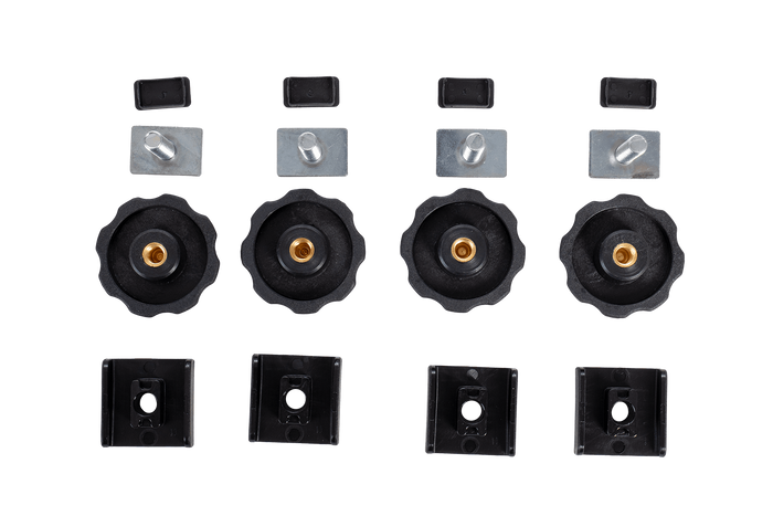 Profilo a T EF (scanalature) - adattatore per travi con scanalature a T - Inter Pack Carver, Zenith
