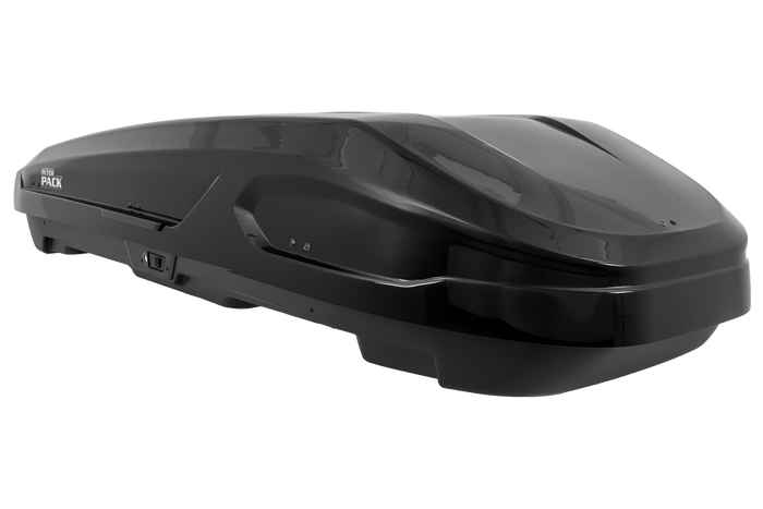 Box da tetto Inter Pack Monsun PRO L, nero metallizzato