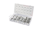 Set di dadi a rivetto in alluminio YATO YT-36460, misure M3-M10, 150 pezzi