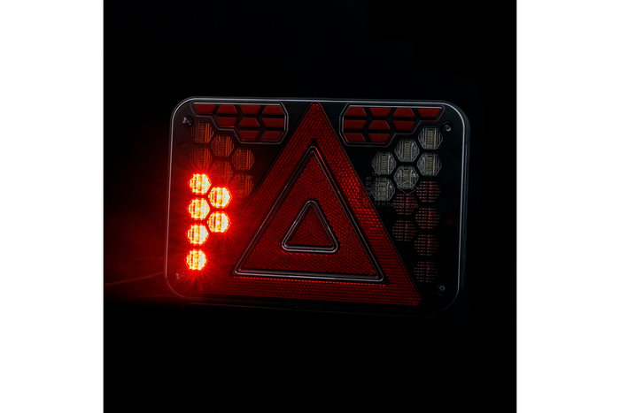 Fanale posteriore a LED HORPOL LZD 3215 con 7 funzioni rimanenti